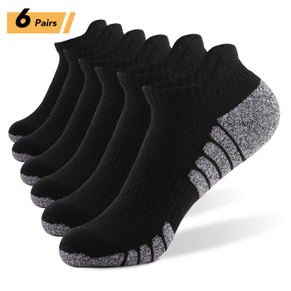 Sock Garter Men - 6/12Pairs Sport Enkelsokken Atletische Laag uitgesneden
