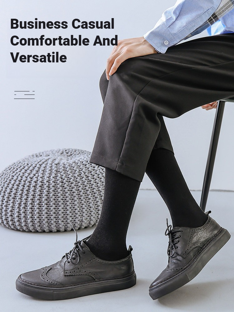 1 paar heren effen kniekousen, - Sock Garter Men recensie en prijs