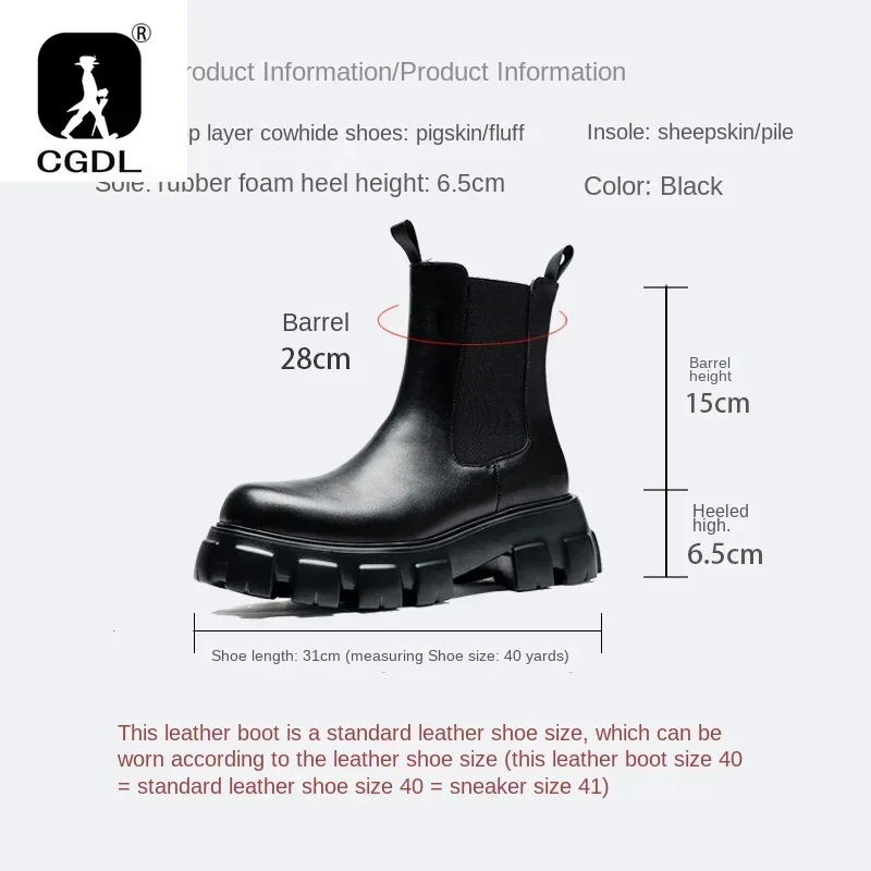 Echt leer Dikke zolen Heren La - Men Formal Wear With Boots recensie en prijs