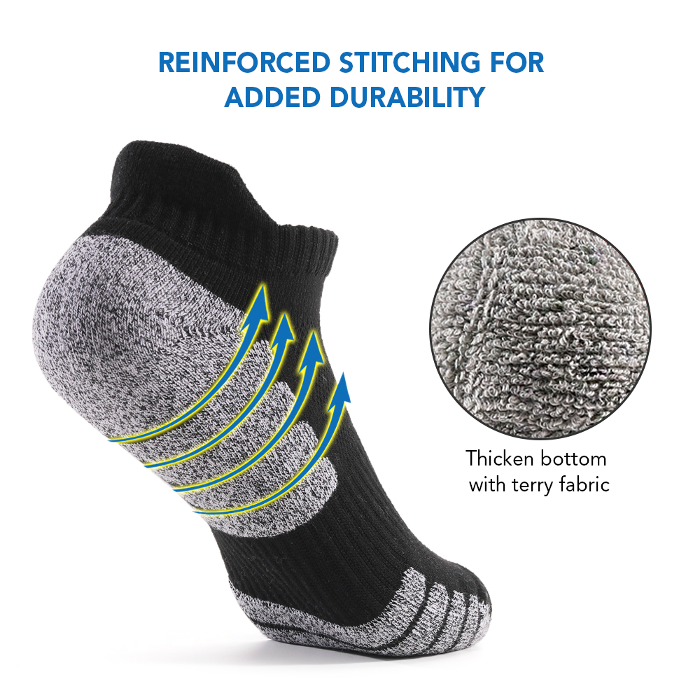 6/12Pairs Sport Enkelsokken At - Sock Garter Men recensie en prijs