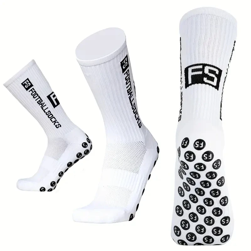 1 paar antislip voetbalsokken, - Sock Garter Men recensie en prijs