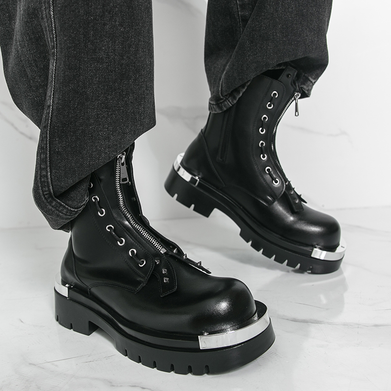 Herenlaarzen met dikke zolen D - Men Formal Wear With Boots recensie en prijs