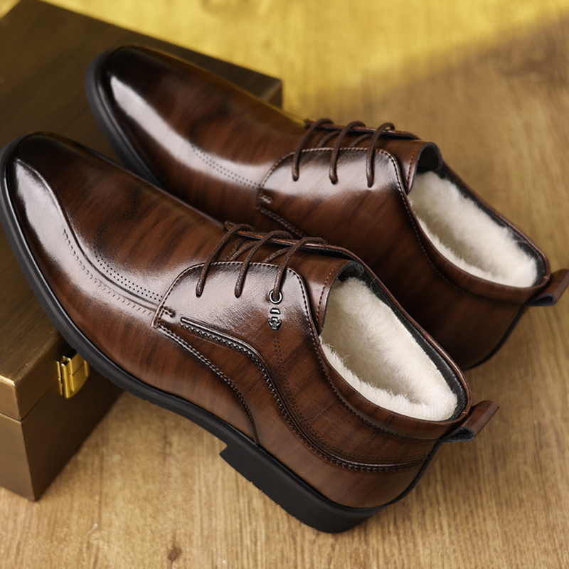 Leren winterschoenen voor here - Men Formal Wear With Boots recensie en prijs